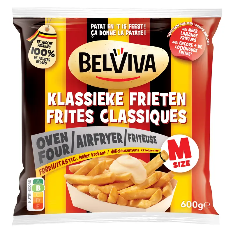 Belviva Klassieke oven airfryer frieten M bel