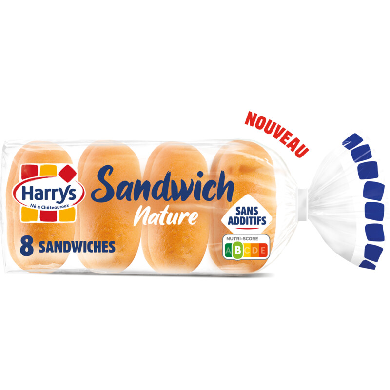 Een afbeelding van Harrys Sandwich natuur broodjes bel