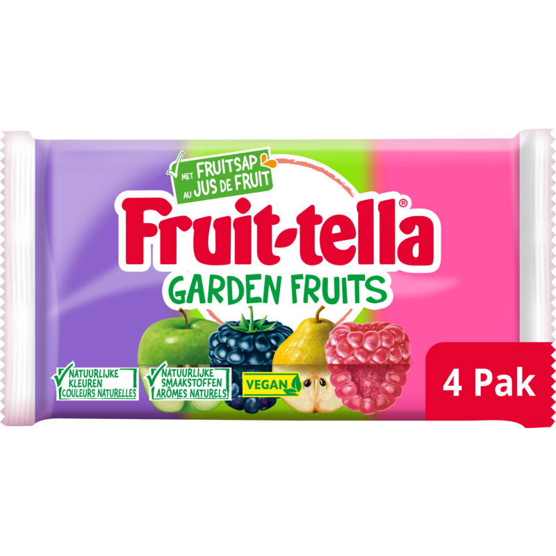 Een afbeelding van Fruittella Garden fruits