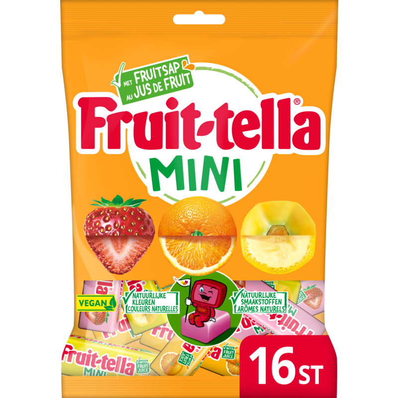 Een afbeelding van Fruittella Mini uitdeelzak