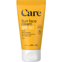 Een afbeelding van Care Sun face cream spf50