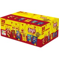 Een afbeelding van Lay's Partybox chips 20 uitdeelzakjes