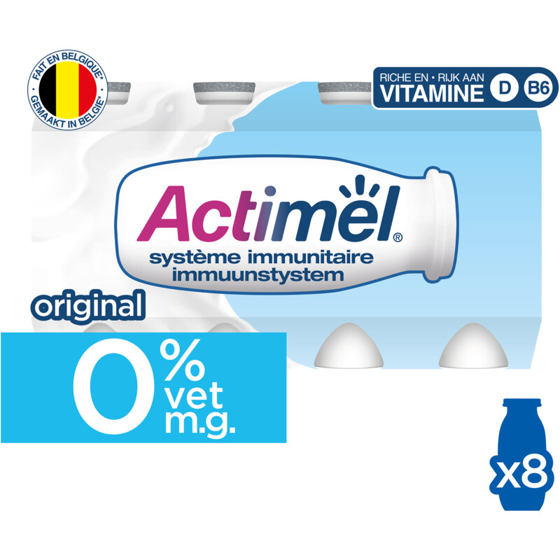Een afbeelding van Danone Actimel Naturel 0% bel