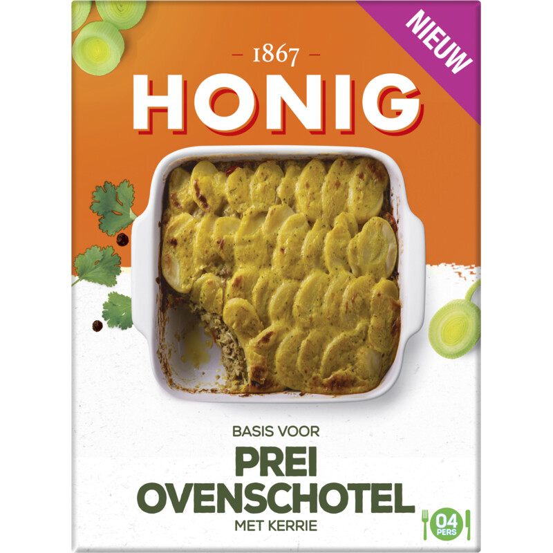 Een afbeelding van Honig Basis voor prei ovenschotel