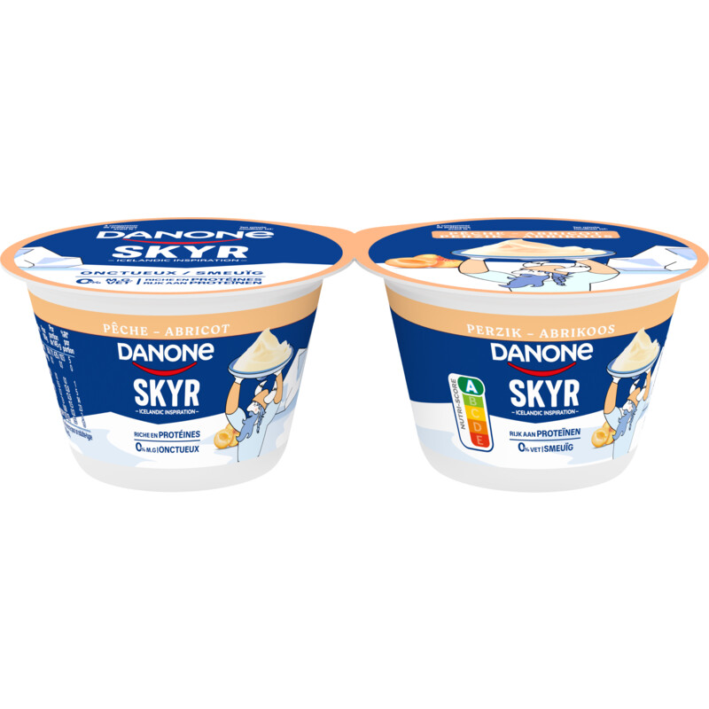 Een afbeelding van Danone Skyr smeuïg perzik abrikoos bel