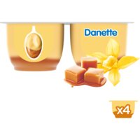 Een afbeelding van Danette Double saveurs vanille & caramel bel