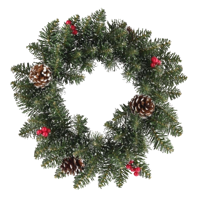 pdp-image-Mica Decorations krans frosted 35cm