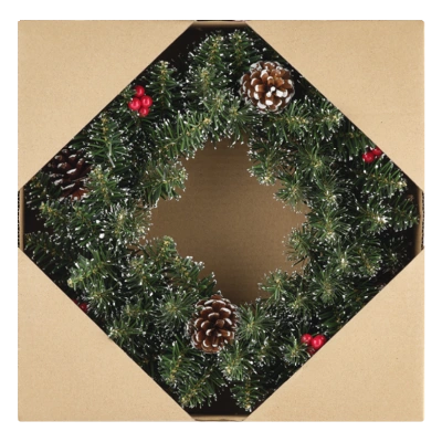 pdp-image-Mica Decorations krans frosted 35cm
