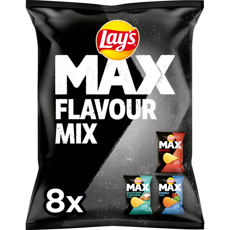 Een afbeelding van Lay's Max flavour mix