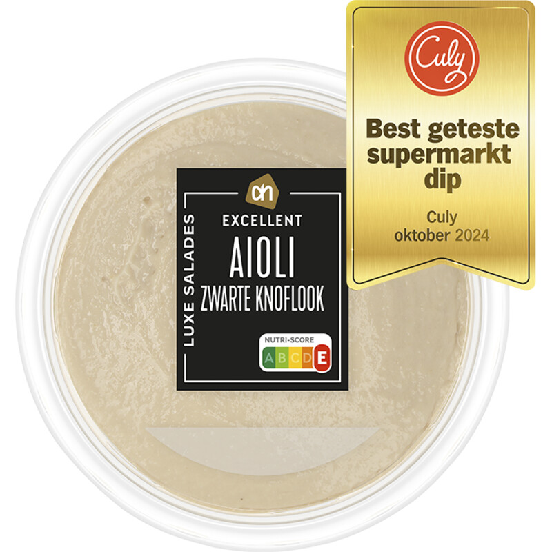 Een afbeelding van AH Excellent Aioli zwarte knoflook