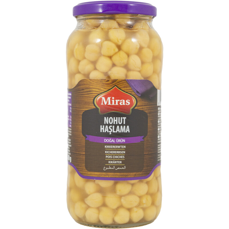 Een afbeelding van Miras Gekookte kikkererwten