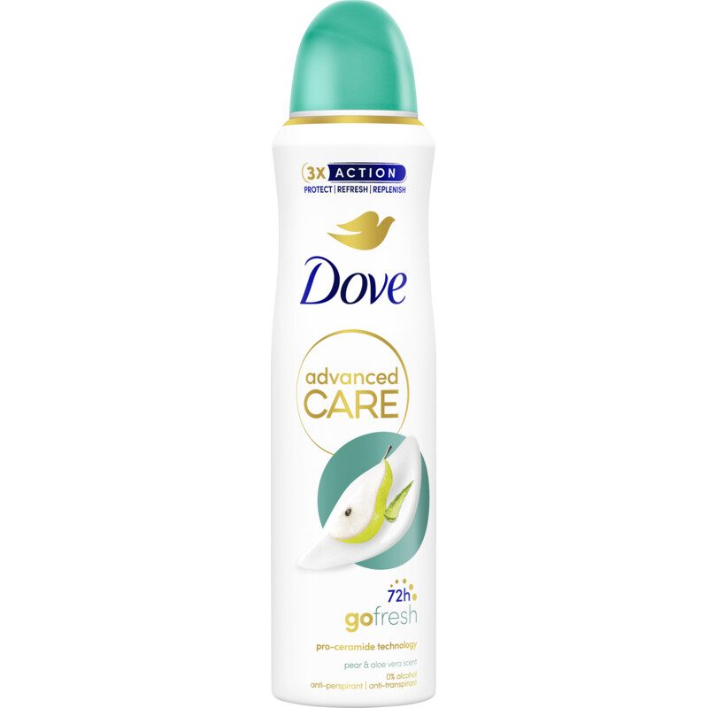 Een afbeelding van Dove Pear & aloe vera deodorant spray