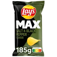Lay's Max salt & black pepper bel
