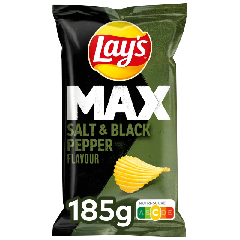 Lay's Max salt & black pepper bel