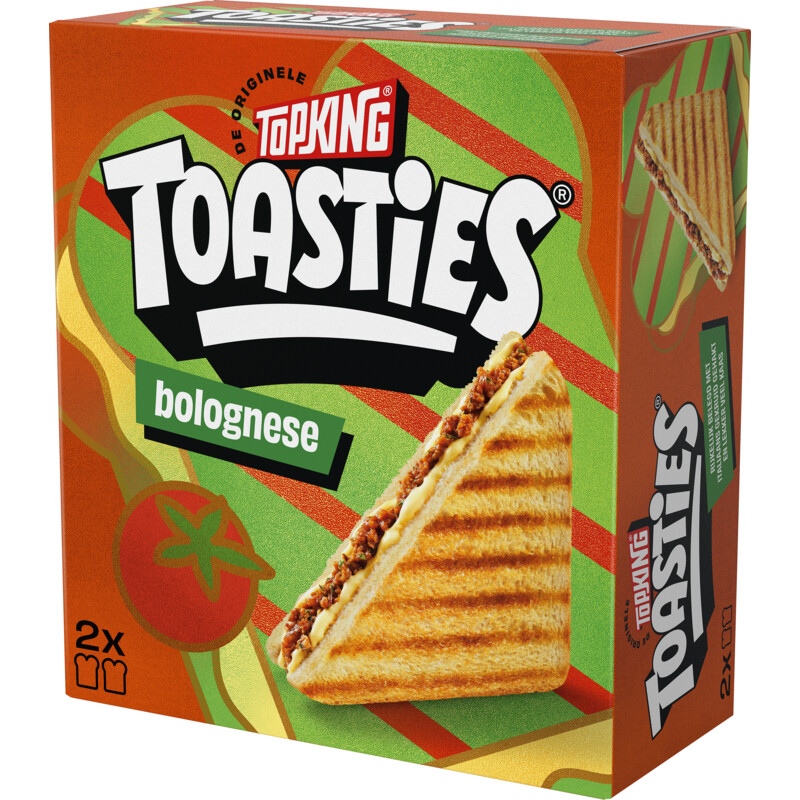 Een afbeelding van Topking Toasties bolognese