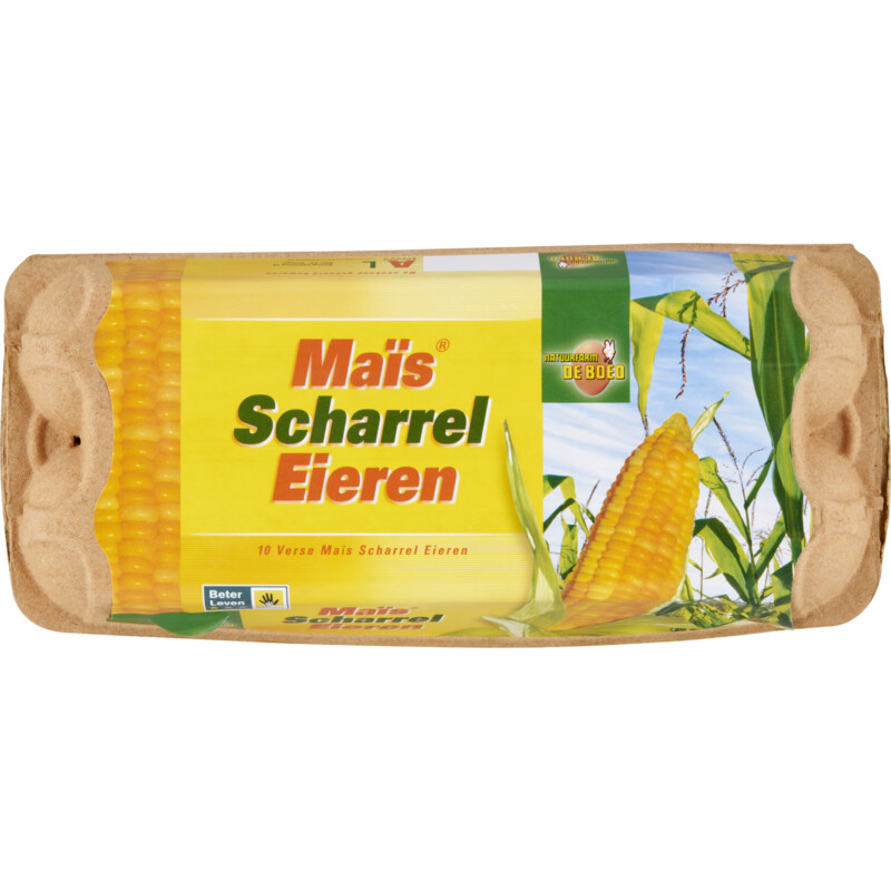 Een afbeelding van Natuurfarm de Boed Mais-scharreleieren L