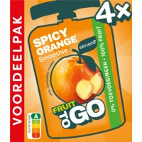 Een afbeelding van Servero Fruit to go spicy orange voordeelpak
