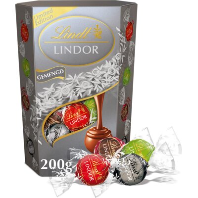 pdp-image-Lindt Lindor gemengde chocolade bonbons zilver