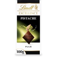 Een afbeelding van Lindt Excellence reep pure chocolade pistache