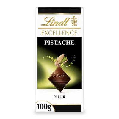 pdp-image-Lindt Excellence reep pure chocolade pistache