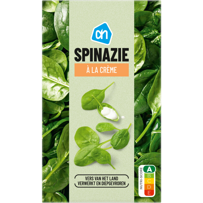 Een afbeelding van AH Spinazie à la creme