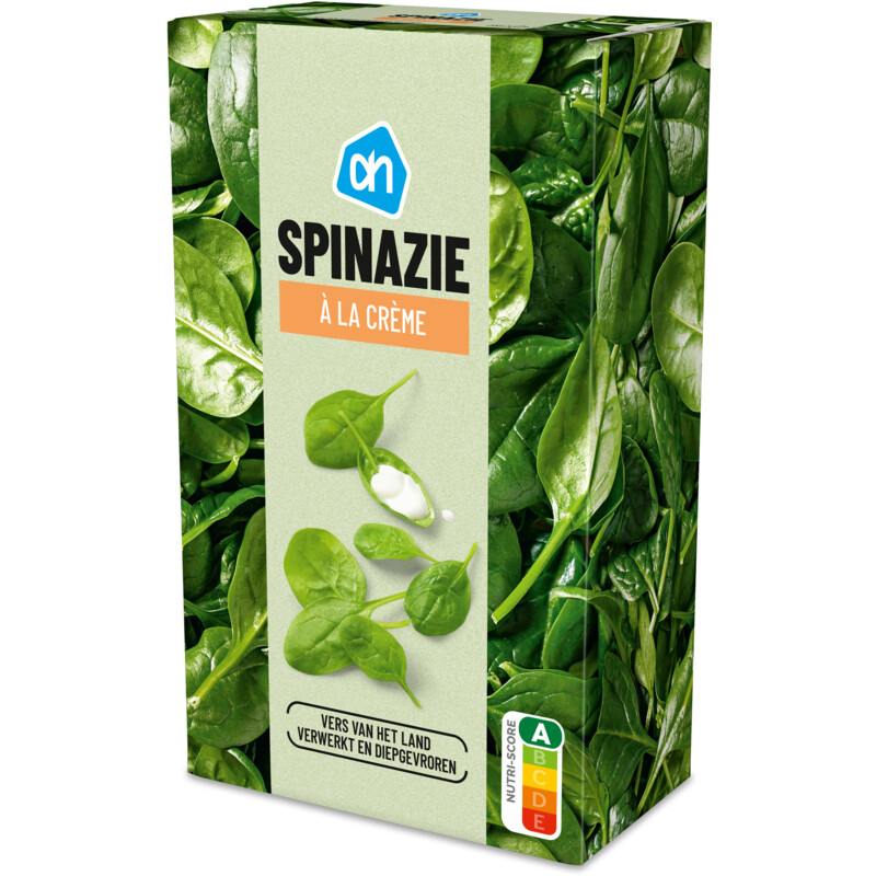 Een afbeelding van AH Spinazie à la creme