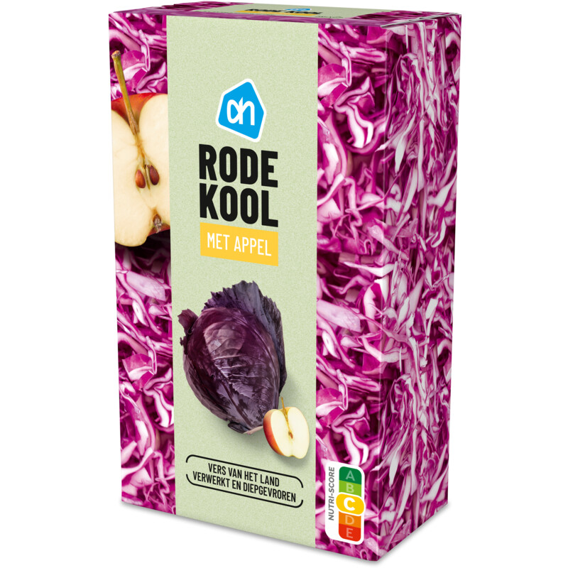 Een afbeelding van AH Rode kool met appel