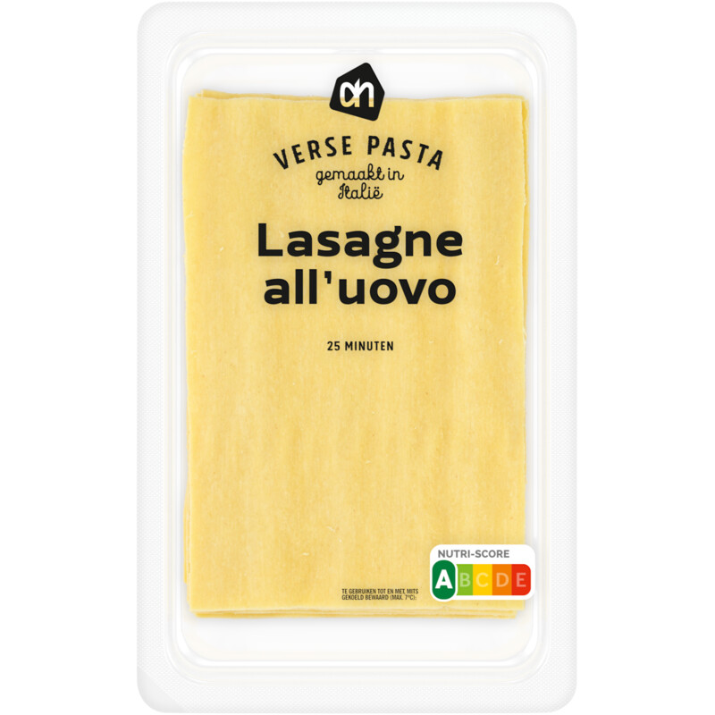 Een afbeelding van AH Lasagne all uovo