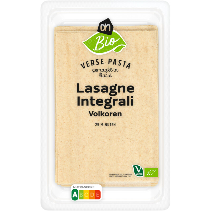 Een afbeelding van AH Biologisch Lasagne volkoren