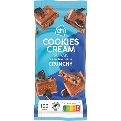 pdp-image-AH Cookies cream melkchocolade crunchy