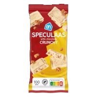 AH Speculaas witte chocolade crunchy