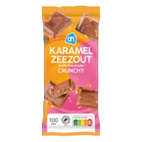 AH Karamel zeezout melkchocolade crunchy