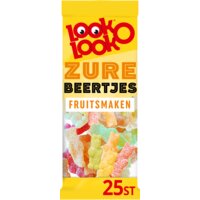 Een afbeelding van Look-O-Look Zure beertjes fruitsmaken