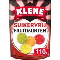 Een afbeelding van Klene Suikervrij fruitmunten