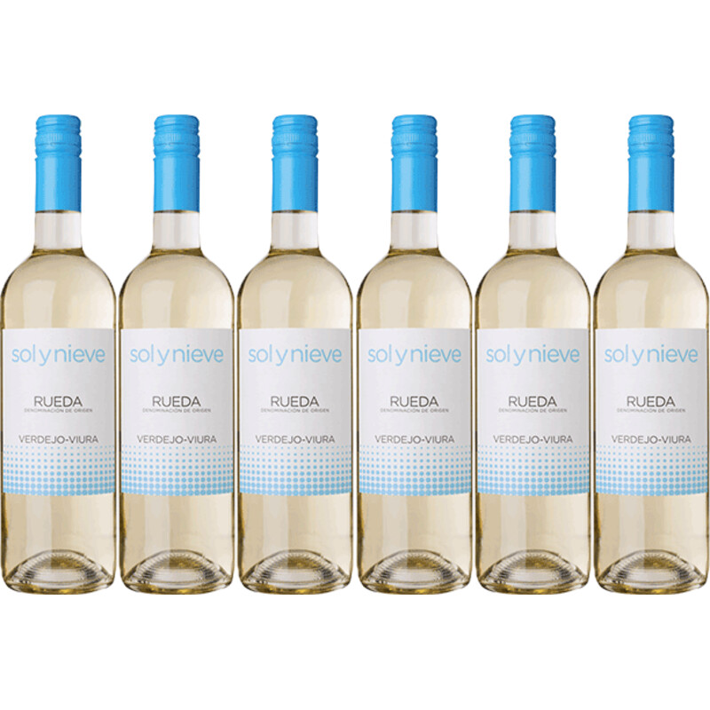 Een afbeelding van Sol y Nieve Rueda verdejo-viura 6 flessen