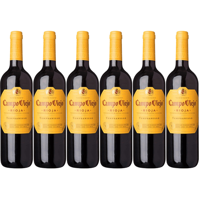 Een afbeelding van Campo Viejo Rioja tempranillo 6 flessen