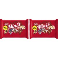 Een afbeelding van Nestlé Mini's uitdeelzak 2-pack