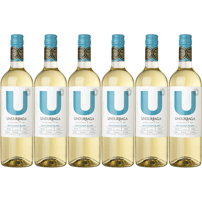 Een afbeelding van Undurraga Sauvignon blanc 6 flessen