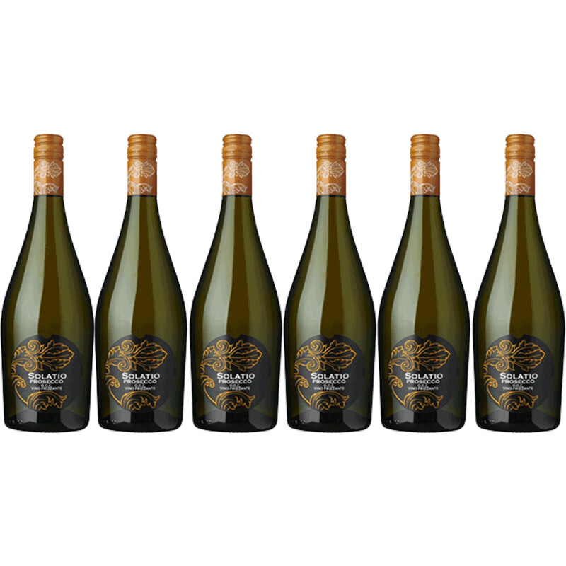 Een afbeelding van Solatio vino frizzante prosecco doc 6 flessen