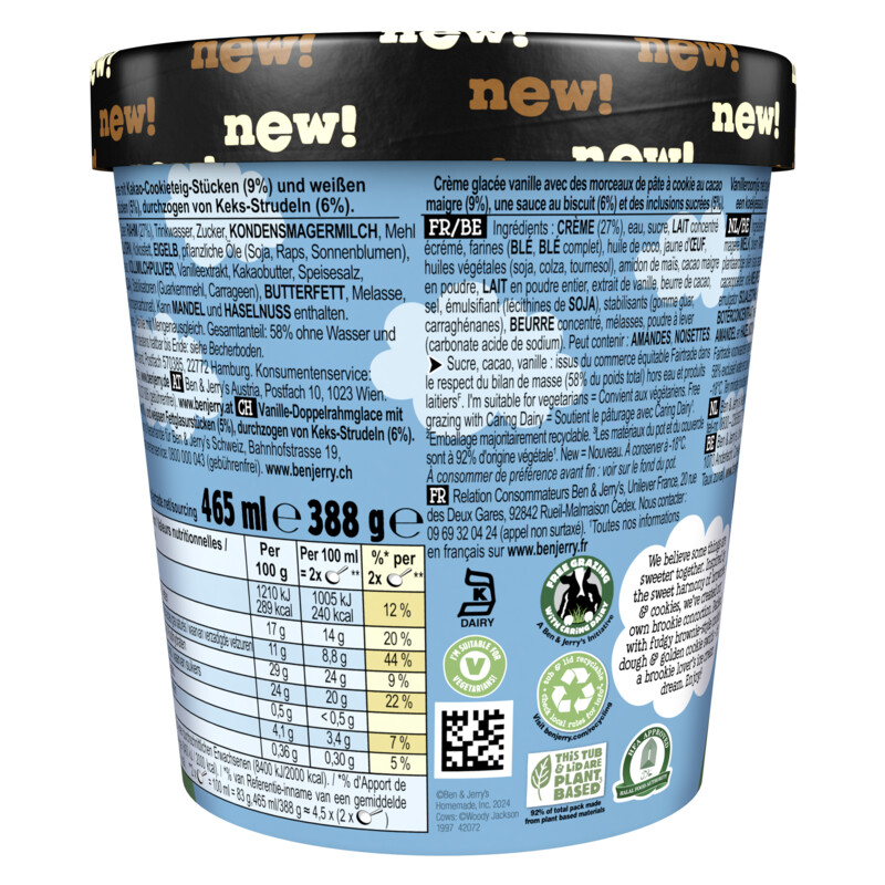 Een afbeelding van Ben & Jerry's Brookieees and cream