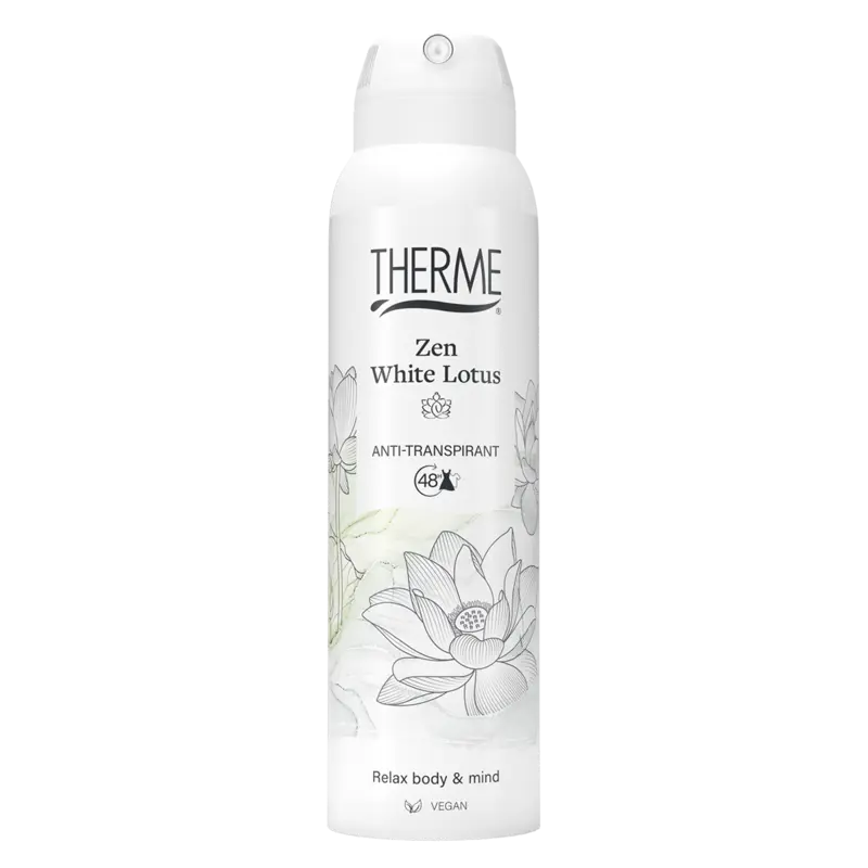 Zen white lotus anti-transpirant spray