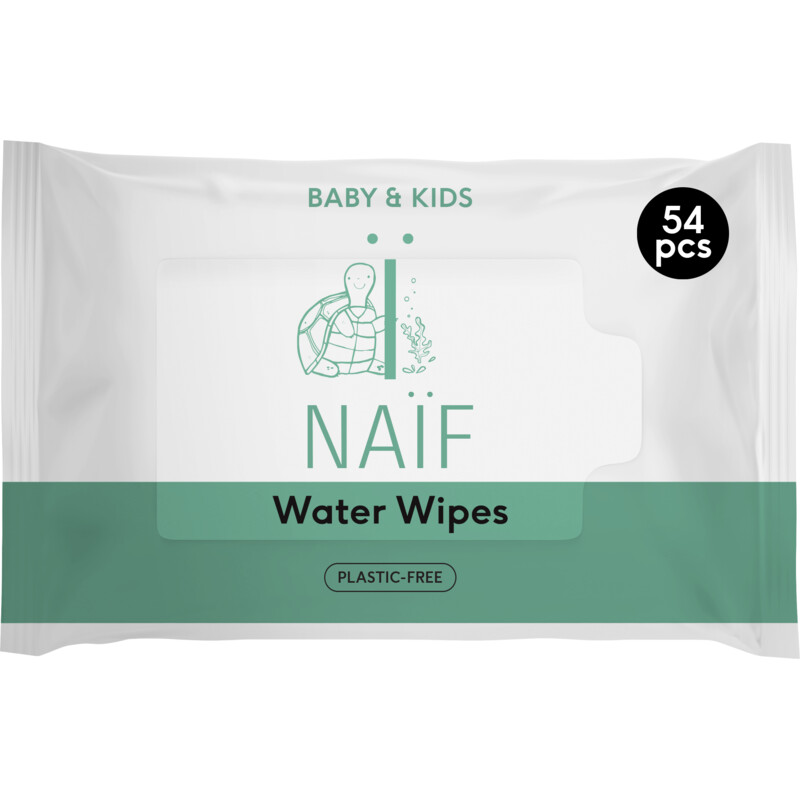 Een afbeelding van Naïf Baby & kids plastic free wipes