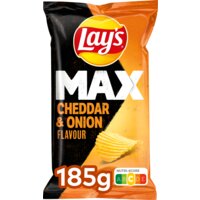Een afbeelding van Lay's Max cheddar & onion