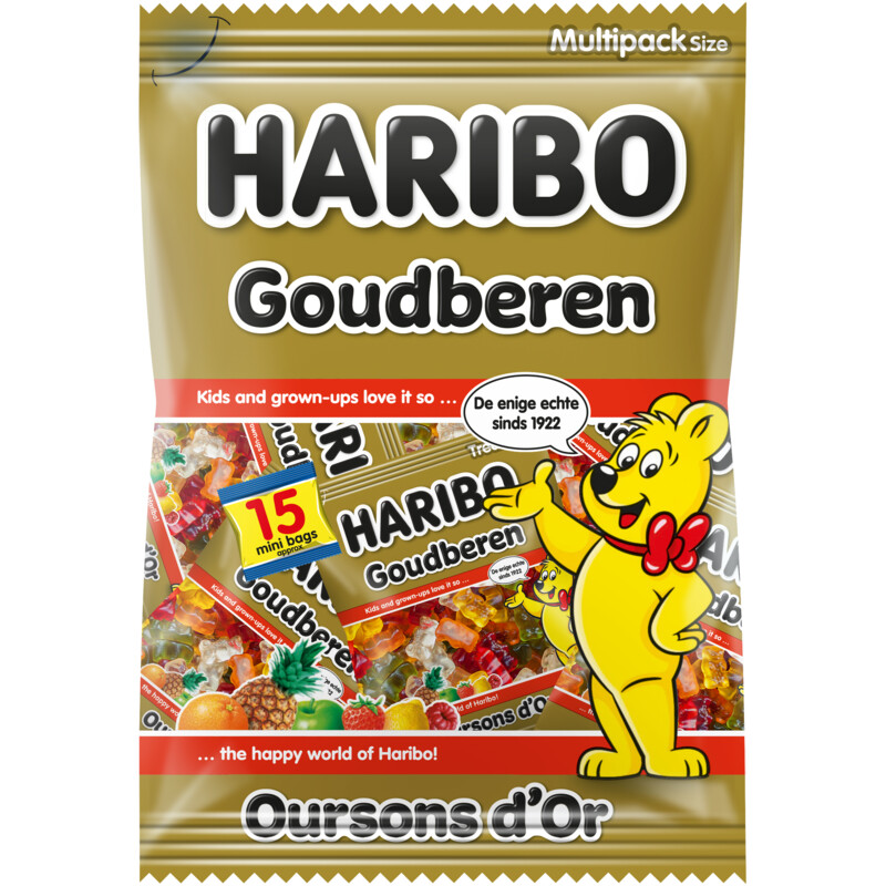 Een afbeelding van Haribo Goudberen multipack