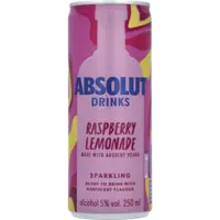 Absolut Raspberry lemonade