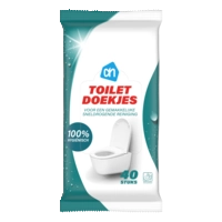 AH Toilet reinigingsdoekjes vochtig