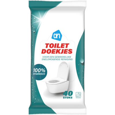 pdp-image-AH Toilet reinigingsdoekjes vochtig