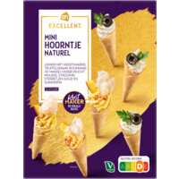 AH Excellent Mini hoorntje naturel