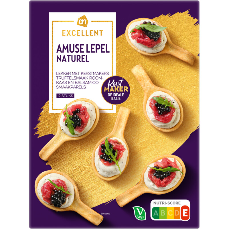 Een afbeelding van AH Excellent Amuse lepel naturel
