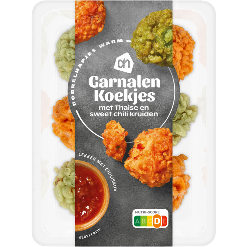 Een afbeelding van AH Garnalen koekjes